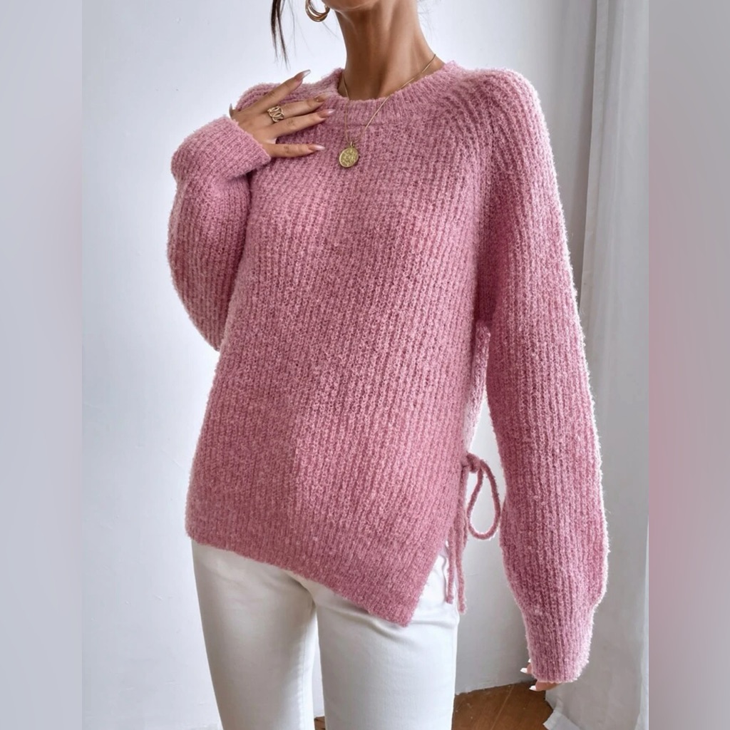 Split Hem Sweater